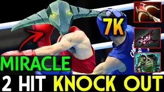 2 Hit Knock Out 7k MMR Insane Sven by Miracle- 7.06 Dota 2