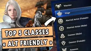 Top 5 meilleures classes en early Lost Ark FR