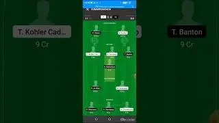 JK VS CS DREAM 11 TEAM #short