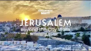Beyond Ancient Stones: Matt's Exploration of Jerusalem's Enchanting Outskirts! 🌄🏰