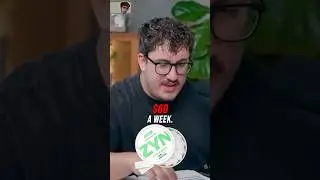 He Spends $60 Per Week on THIS