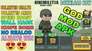 Mini Militia Mod APK | Hacked Mini Militia God Hack Mod| No Ban latest