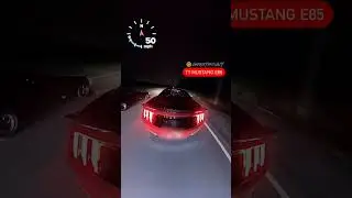 TT Mustang 5.0 vs 900+HP Supercharged Vette on e85 🏁 Pov from 👻 . #40roll #streetracing