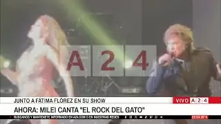 🎙 AHORA: MILEI CANTA 