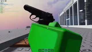 exploiter in cart ride around a 75 kw diesel generator