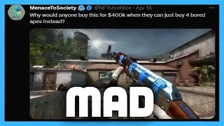 Bored Ape NFT Owners Mad At CS:GO Skins