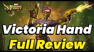 TIME TO CORE? VICTORIA HAND! FULL REVIEW! T4 & ISO-8, RED STAR! THUNDERBOLTS | MARVEL Strike Force