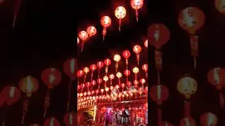 Suasana Kelenteng Padang saat Cap Go Meh #shorts #vihara #kelenteng #imlek #capgomeh#lampion
