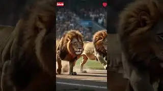 India ka lion vs Pak ka lion #india #pakistan #lion #viral #shortstory #asmr #ashok