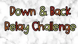 Down and Back Relay Challenge | Relay Challenge | PE at home | Virtual Teaching PE | Active at Home