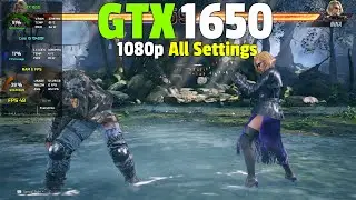 Tekken 8 : GTX 1650 - 1080p All Settings