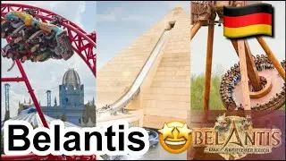 FREIZEITPARK | BELANTIS LEIPZIG 🇩🇪| AMUSEMENT PARK WALKING TOUR
