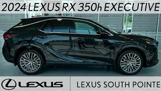 Lexus RX 350h 2024 года выпуска в комплектации Executive (L240681B) &mdash; полный обзор и обзор