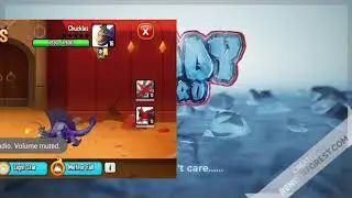 Boulder Dragon on 1HP Dragon City