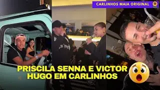 PRISCILA SENNA NA CASA DE CARLINHOS MAIA | JON VLOGS, CRYS DIAS E DEBORA 😲😲 | CARLINHOS MAIA 🌻