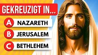 Teste dein Bibelwissen! 📖🧠🤔 | 30 Fragen Bibelquiz