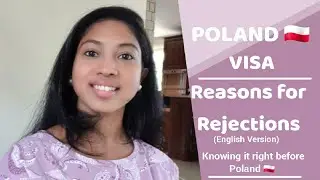 Poland Visa| Reasons for Rejections (English) #poland #europe #visa #workvisa