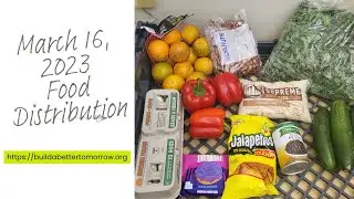 Build a Better Tomorrow - March 2023  Food Distribution