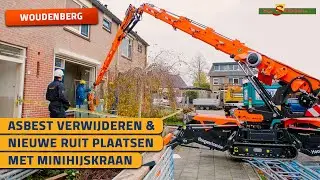 Ruiten vervangen voor het verwijderen van asbest met de SPX532