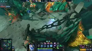 Dota2 - 7.22b - Battle Pass Jungle - Crystal Maiden เกมที่ 1