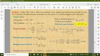 AC braking of induction motor  protection power   part 2   3of3
