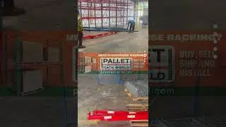 #palletrackworld #palletrack #teardropracking #warehousestorage #warehouseracking