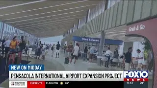 Pensacola International Airport expansion project underway