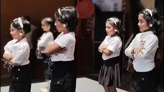 Origami day @ Sai Krishna Public School## video#school #dance Foundation student #