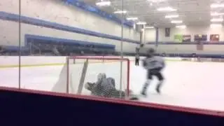 Penalty shot Michael Outzen Colorado Tbirds vs Victory Honda