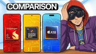 2025 Processor: A18 Bionic, Snapdragon 8 Elite, ya Dimensity 9400 - kaun sa hai Sabse Best ?