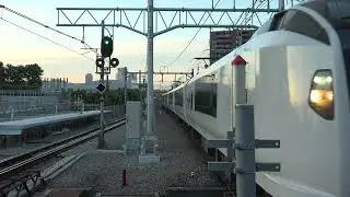 【4K定点撮影】特急成田エクスプレス（横須賀線・武蔵小杉駅）