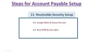 Oracle Fusion -Financial - Receivables Setup (AR-03_4 )اوراكل فيوجن - المقبوضات/العملاء