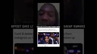Offset Seemingly Reacts To Cardi B & Stefon Diggs Breakup Rumors...