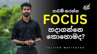 පාඩම් කරන්න Focus හදාගන්නෙ කොහොමද? Madushan Neranjan Solo hiker