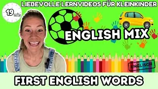 TODDLER LEARNING VIDEO | ENGLISCH FÜR BABYS | KLEINKINDER | LERNVIDEOS FÜR KLEINE