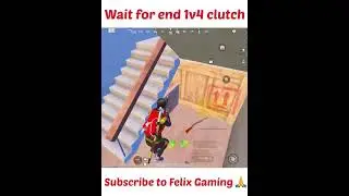 Severny 1v4 clutch with shotgun 🔥🔥 | #shorts #shortvideo #bgmi #pubgmobile #felixgaming