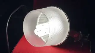 Lithonia Lighting 65-Watt Compact Fluorescent Security Light Overview and It Turning On