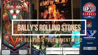 Bally’s The Rolling Stones @TPF Classics #pinball #tournament