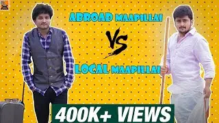 Abroad Maapillai Vs Local Maapillai | Ambani Shankar Vs Chweet Sathish | Thirsty Crow