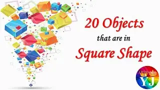 20 Objects that are in Square Shape | Square-shaped items | Square Shape Objects in Real Life