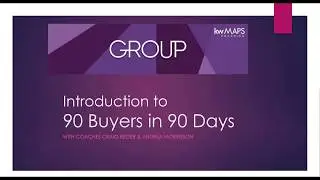 Group Together Weekly Webinar Series Featuring MAPS Coach Craig Reger and Andrea Morrison