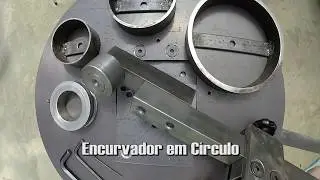 MAQSERRA v2 - Máquina para Serralheria Torcedora e Encurvadura de Ferro e Aço