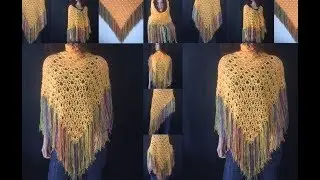 How to Crochet Purple Rain Shawl Pattern #366│by ThePatternFamily