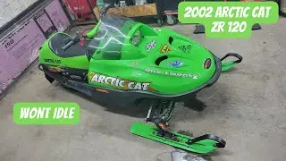 FIXING AN ARCTIC CAT ZR120 THAT WONT IDLE