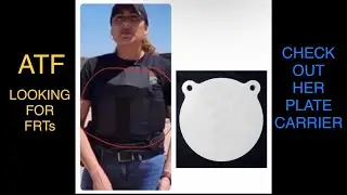 ATF Infringing Rights! - Steel Target in Plate Carrier...