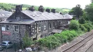 Walsden Railway Station 2018 Tameside Filming Man