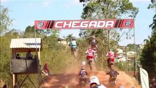 largada Copa Mogi Motocross 4 Etapa Intermediaria A1 - 450cc 2018