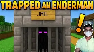 I Caught an ENDERMAN and Locked It in My Minecraft Zoo! 😈 | Impossible Jail!