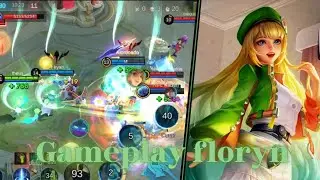 FLORYN CURANDO MUITO OU NÃO? - FLORYN GAMEPLAY / Mobile Legends 