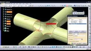 Video Tutorial on Modeling Pipe Joint in CATIA